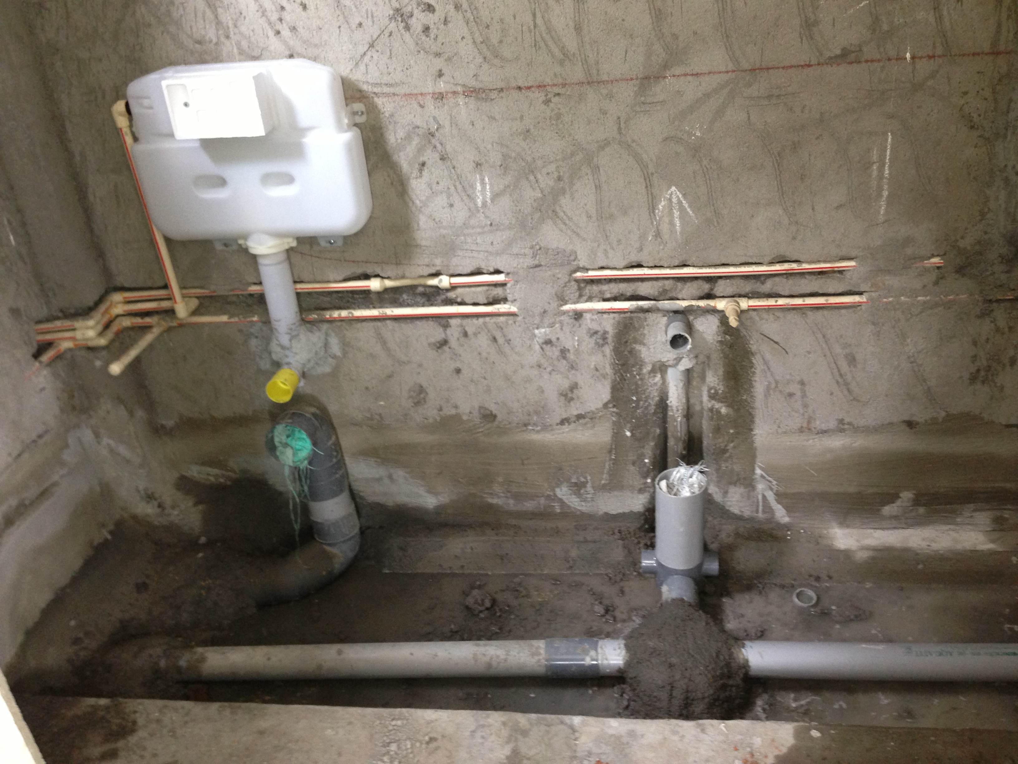 Plumbing work